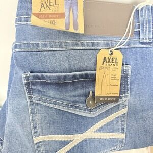 TK Axel Men's Jeans NWT Slim‎ Boot Size 40x30